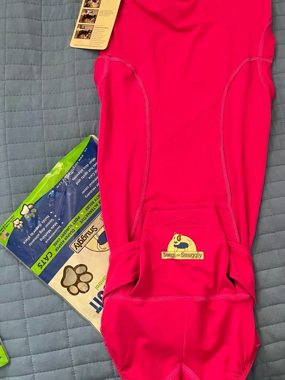 The Wonder Suit Recovery Suit for Dogs & Cats - Pink